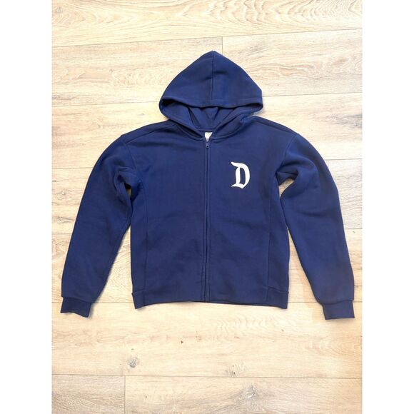 Disneyland Authentic Original Est. 1955 Zip Hoodie Navy Youth 12/14 Adult Small - Picture 2 of 8
